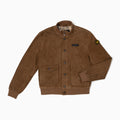 A-1 Suede Leather Jacket - Cognac