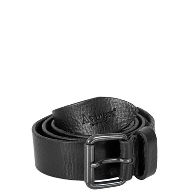 Cintura in pelle pull up - Nera (BLT17-100)