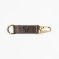 Durango Leather Key Ring - Anthracite (DRN10-090)