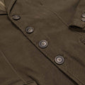 Denver Comfort Twill Printed Jacket - Olive