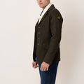 Denver Comfort Twill Printed Jacket - Olive