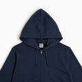 Zip Up Sweat Hoodie - Blue Navy