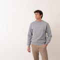 Crewneck L/S Sweat - Light Gray