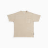 S/S Fade Wash Pocket T-shirt - Natural