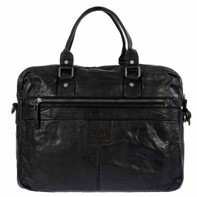 Borsa in pelle Mayday - Nero (MDY05-100)