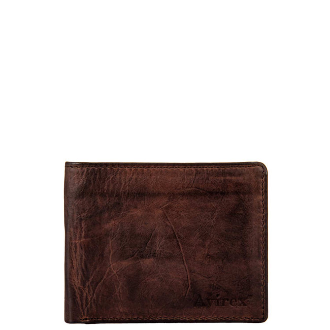 Ontario Leather Coin Wallet - Brown (ONT04-900)