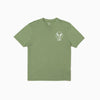 T-shirt stampata a collo alto - Verde chiaro