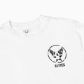 T-shirt stampata a collo alto - Bianco