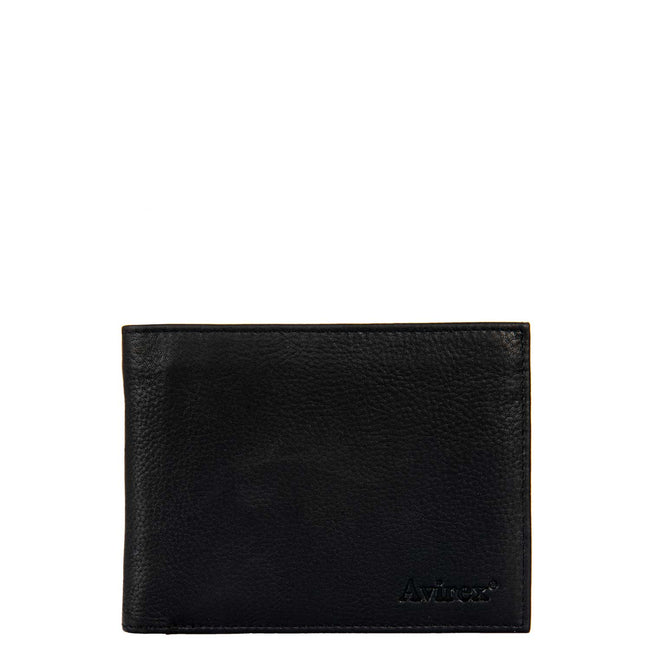 Ranger Leather Coins Wallet - Black (RNG07-100)