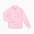 Camicia in Lino tintocapo - Rosa
