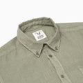 Camicia in Lino tintocapo - Verde Salvia