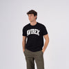 T-shirt stampata in cotone Avirex - Nero