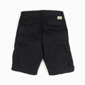 Vintage Gabardine Cargo Shorts - Dark Blue
