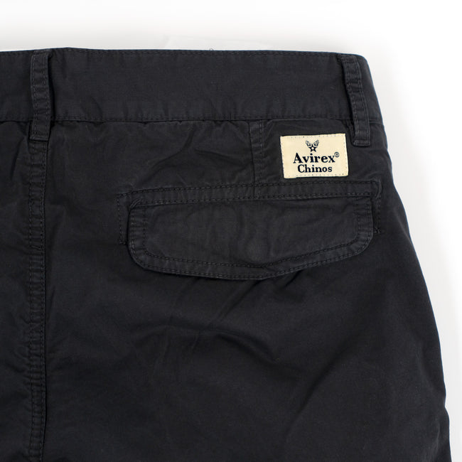 Vintage Gabardine Cargo Shorts - Dark Blue