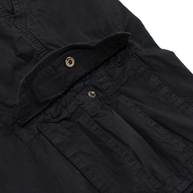 Vintage Gabardine Cargo Shorts - Dark Blue