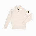 Wool Blend Bowen Sweater - Milk White