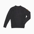 Wool Blend Crewneck - Anthracite