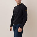 Wool Blend Crewneck - Anthracite