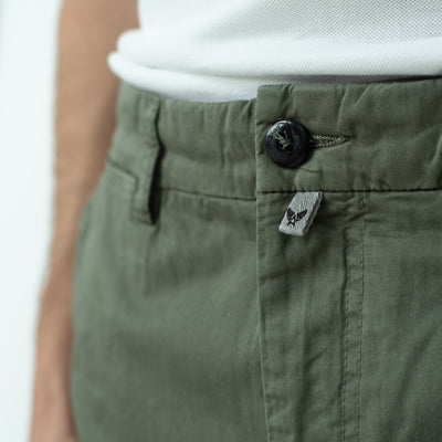 Chinos Light Gabardina MG - Verde Militare
