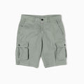 Cotton Tricotine Cargo Short - Fly Green