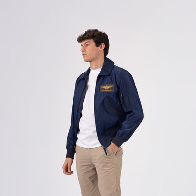 CWU Bomber in nylon leggero - Blu Navy