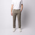 Millennium Misto Lino a Righe - Fly Green/Beige