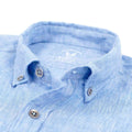 Linen Buckley Shirt - Light Blue