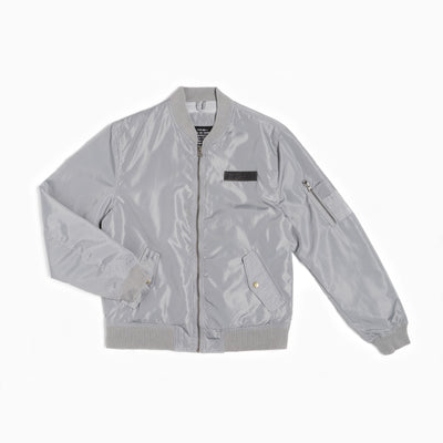 Giacca Estiva Bomber MA-1 - Grigio Chiaro