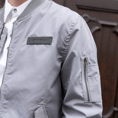 Giacca Estiva Bomber MA-1 - Grigio Chiaro