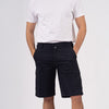 Bermuda Phenix in Gabardina - Blu Scuro