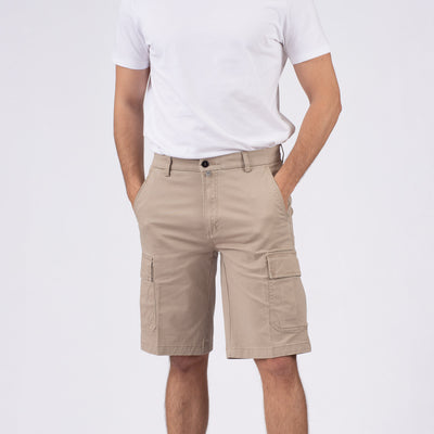 Bermuda Phenix in Gabardina - Khaki