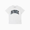 T-shirt stampata in cotone Avirex - Bianco