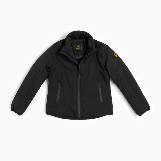 Mini Coat Woman's Jacket - Black